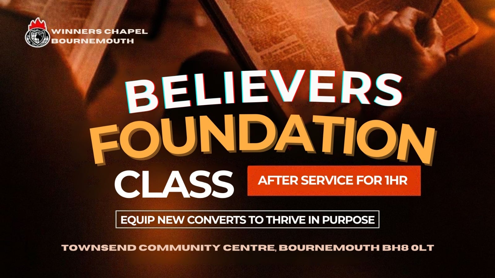 BELIEVER'S FOUNDATION CLASS