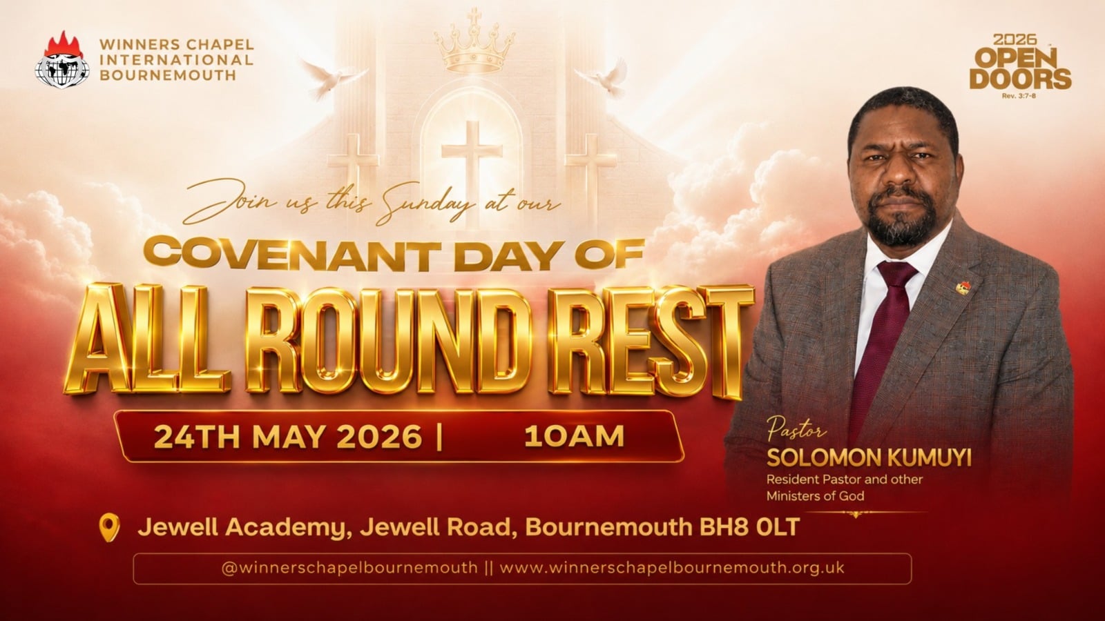 CONVENANT DAY OF ALL ROUND REST