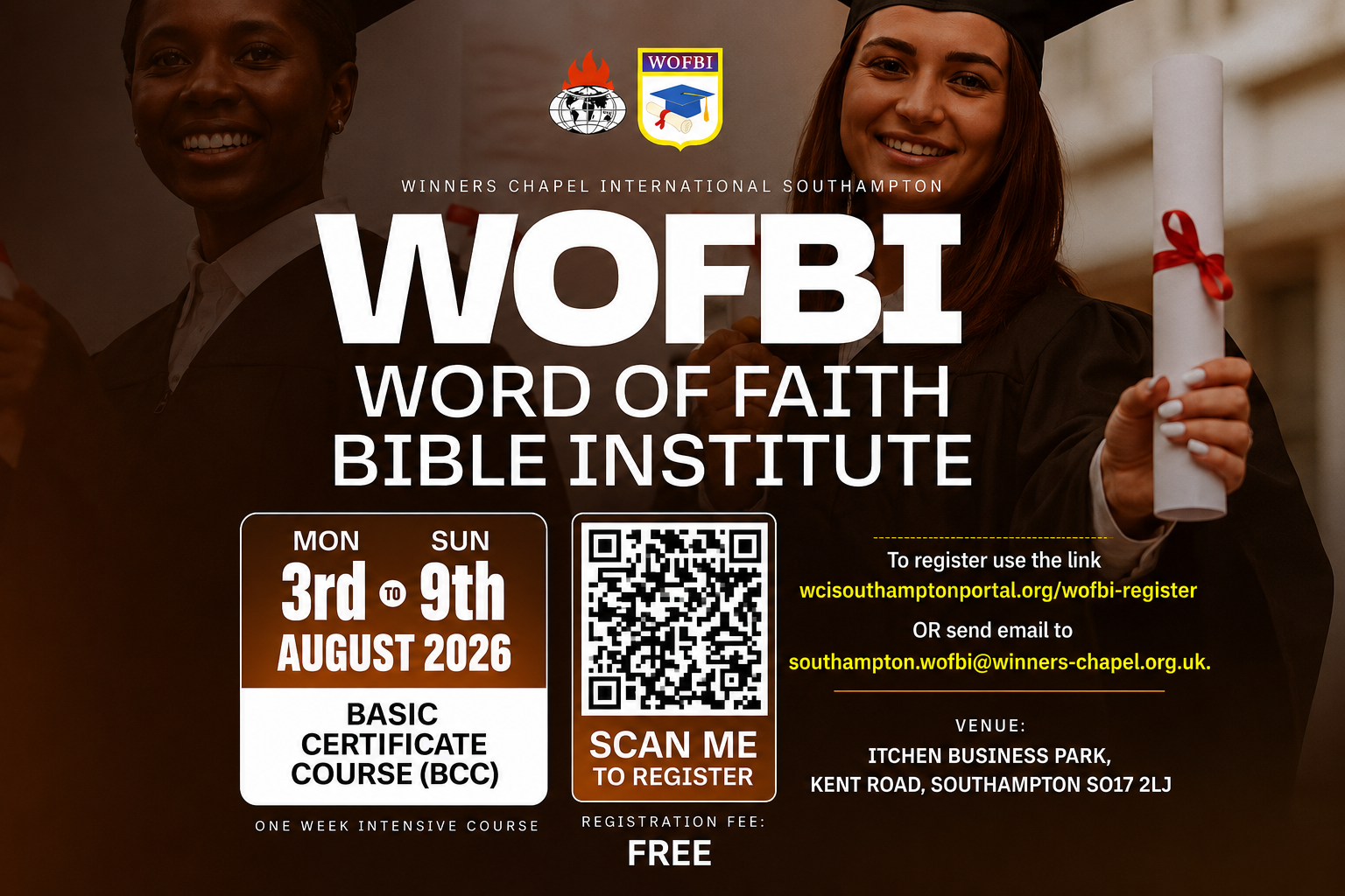 WOFBI AUGUST 2026 SESSION